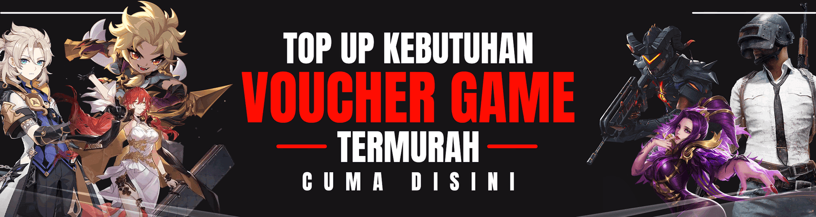 Voucher Razer Gold Banner